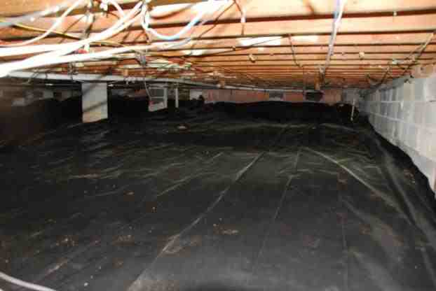 Crawlspace Insulation and Clean Outs